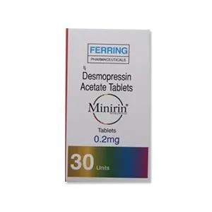 Minirin 0 2mg Desmopressin Tablets Indibion