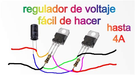 Regulador De Voltaje Muy Simple De Hacer Soporta A Youtube