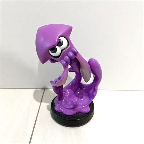 スプラトゥーン Amiibo アミーボ イカ ネオンパープル任天堂 Nintendo Switch｜paypayフリマ