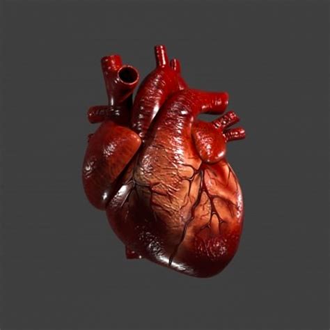 STL File Heart 3D Model Fo 3D Printed Inspire Uplift Anatomical