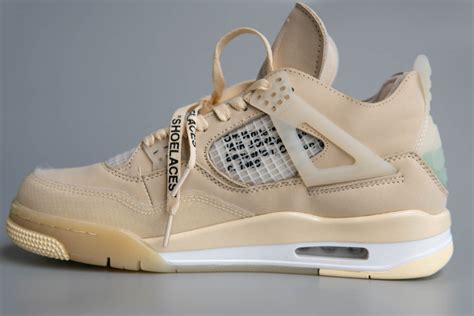 Jordan 4 Retro Off-White Sail