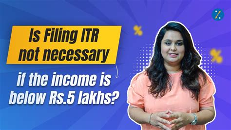 File ITR If Income Is Less Than 5 Lakhs When To File ITR File ITR