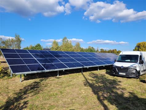 Fotowoltaika 30 kWp Instalacja fotowoltaiczna 30 kWp na gruncie Kępno