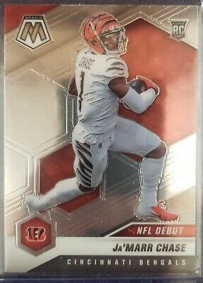 Panini Mosaic Jamarr Chase Nfl Debut Rookie Rc Nm Bengals Ebay