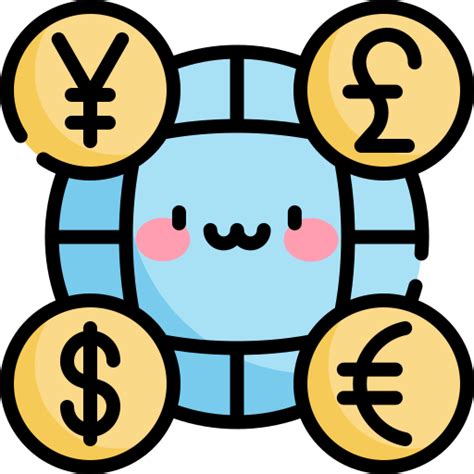 Currency Kawaii Lineal Color Icon