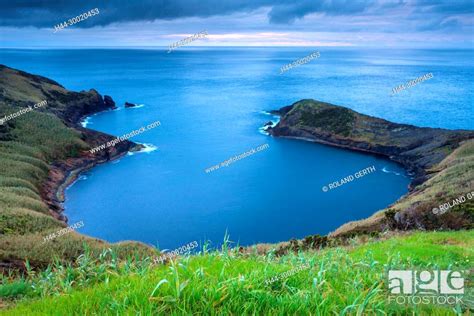 Portugal Azoren Faial Caldeiras Do Inferno Stock Photo Picture And