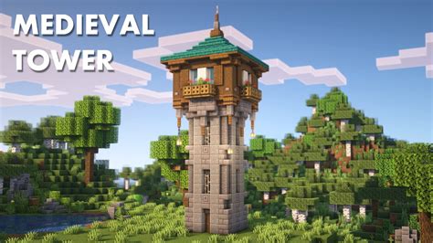 Minecraft Medieval Tower Tutorial