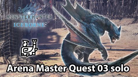 MHW Iceborne Nargacuga Arena Solo Hunting Horn YouTube