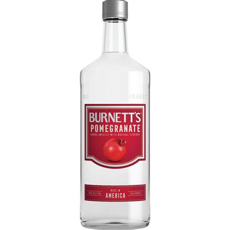 Burnetts Vodka Flavors Pomegran 1750 Ml Beer Wine And Spirits