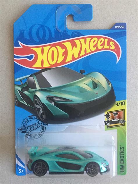 Mclaren P Hot Wheels Mattel Hw Exotics Hypercar Agua MercadoLibre
