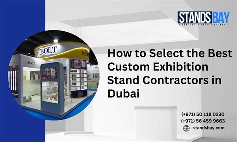 How To Select The Best Custom Exhibition Stand Contractors In Dubai