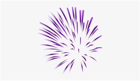 Colorful Firework Cliparts Purple Fireworks Clipart Transparent Png