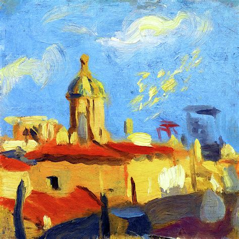 Church Of Santa Marta Painting By Pablo Picasso Pixels