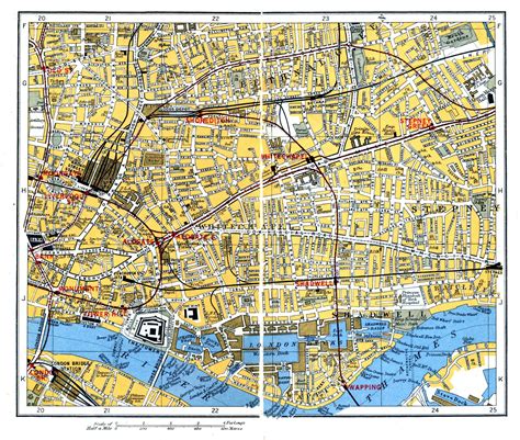 Whitechapel Road London Map