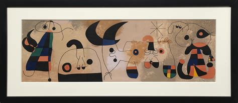 Joan Miro Untitled From Derriere Le Miroir Widewalls