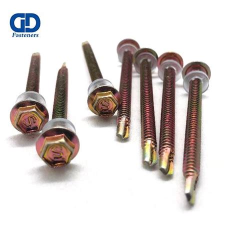 Carbon Steel Hex Head Self Drilling Screw