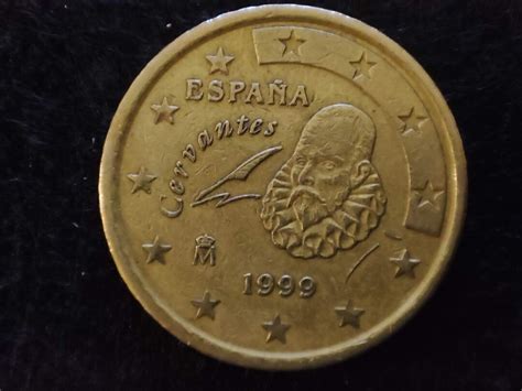 Seltene Münze 50 Cent Euro Münze 1999 Spanien 1999 Espana Münze