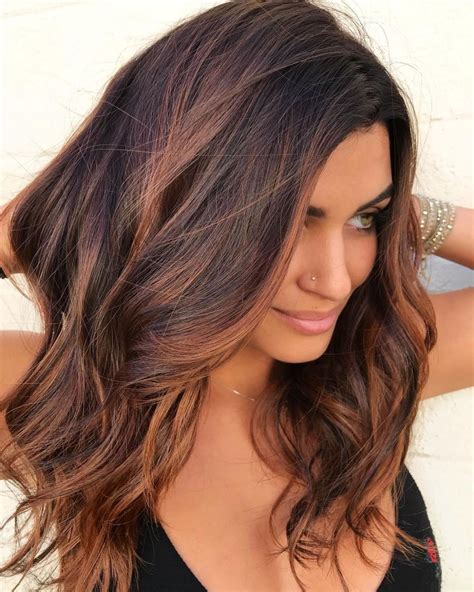 60 Chocolate Brown Hair Color Ideas for Brunettes | Highlights for dark brown hair, Hair color ...