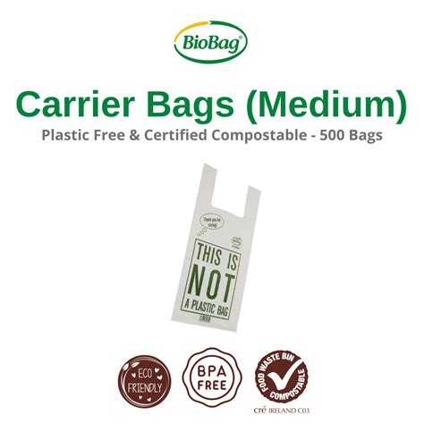 Biobag Compostable Carrier Bags For Retailers And Food Sellers