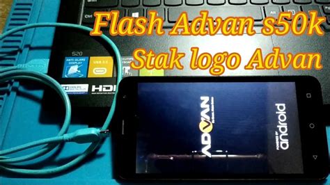 Flashing Advan S K Stuck Logo Advan Youtube