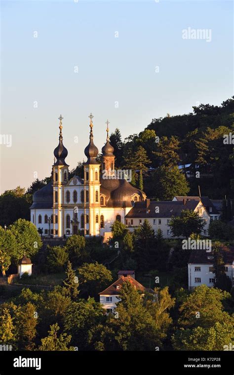 Germany Bavaria Upper Franconia Region Wurzburg Pilgrimage Site