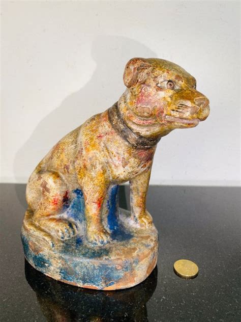 Beautiful art style dog figurine - 20 cm - 1.5 Kg - - Catawiki