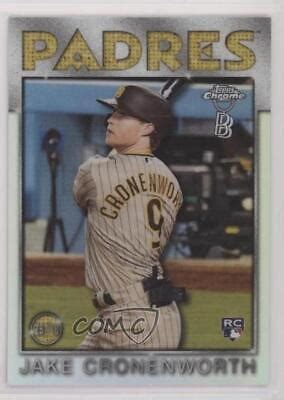 2021 Chrome Ben Baller Edition 1986 Topps Baseball Jake Cronenworth