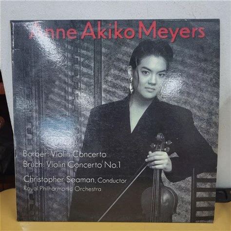 Lp Anne Akiko Meyers Violin Barber Violin Concerto Op