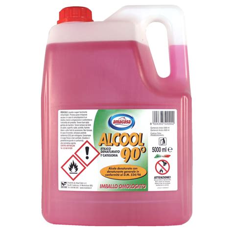 Alcool Etilico Denaturato 90 5lt DeterPoint