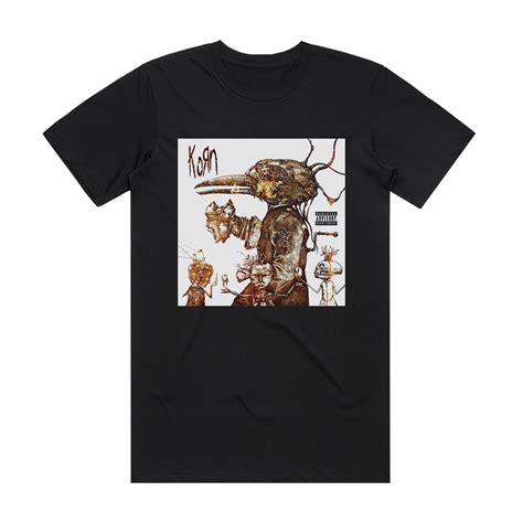 Korn Untitled 1 Album Cover T-Shirt Black – ALBUM COVER T-SHIRTS