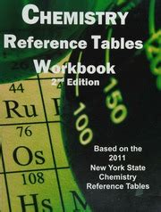 Physical Setting Chemistry Reference Tables Workbook William Docekal