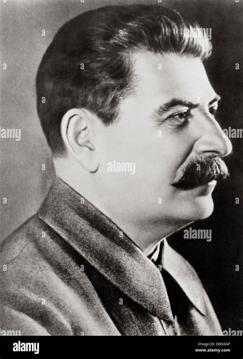 Portrait Of Josef Stalin Stock Photo Alamy