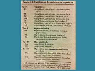 Amelog Nesis Y Dentinog Nesis Imperfecta C Caso Clinico Ppt