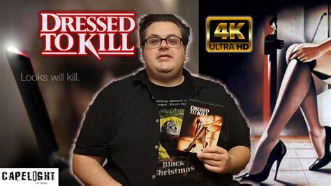 Dressed To Kill K Uhd Blu Ray Mediabook Capelight Brian Depalmas