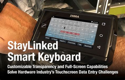 StayLinked Smart Keyboard: Touchscreen Data Entry Solved with ...