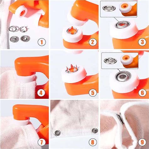 Snap button diy kit – Artofit