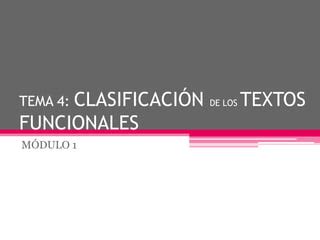 Caracter Sticas De Los Textos Funcionales Ppt