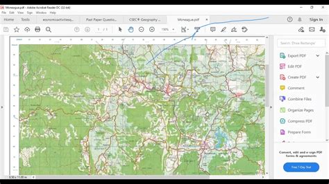 Geography Csec Map