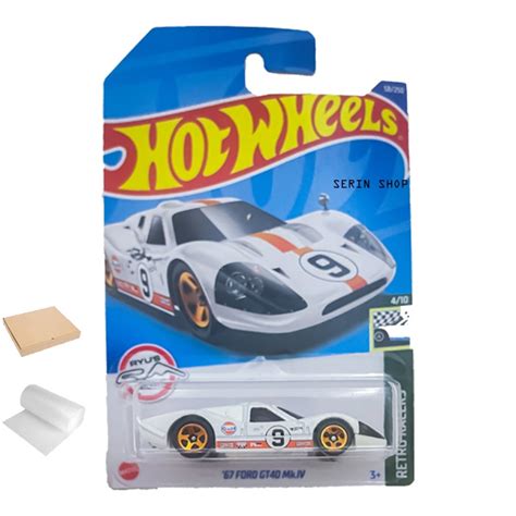Jual Hotwheels Ford Gt Mkiv Original Mattel Hot Wheels Hw Shopee Indonesia