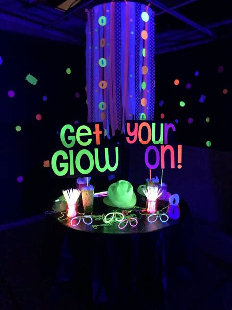 Pin on Glow party | Neon birthday, Glow birthday, Glow birthday party