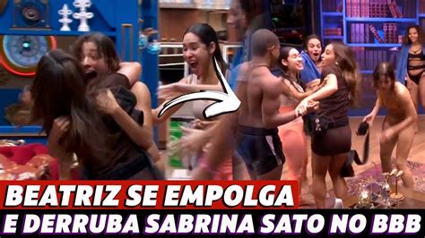 Bia Expulsa Do Bbb Beatriz Derruba Sabrina Sato Na Sala Do Bbb E