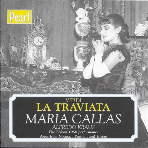 Giuseppe Verdi Maria Callas Alfredo Kraus Mario Sereni Laura