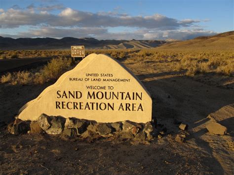 Best time for Sand Mountain in Nevada 2019 - Best Season & Map