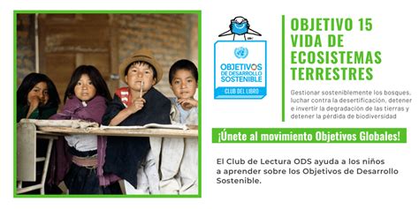 El Club De Lectura De Los ODS Objetivo 15 Desarrollo Sostenible