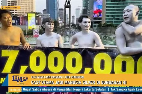 Link Live Streaming Pemain Film Agak Laen Jadi Manusia Silver Di