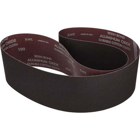 Norton Abrasive Belt 4 Wide 54 OAL 100 Grit Aluminum Oxide