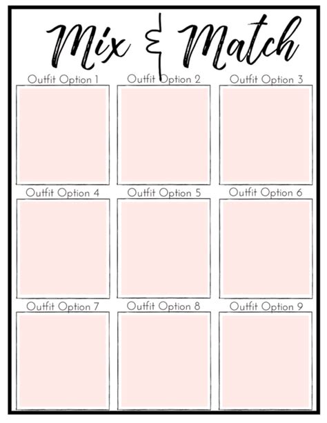 The Everyday Wardrobe Checklist A Free Printable