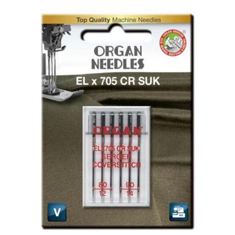 Organ Overlocknadeln ELx705 CR SUK 80 90