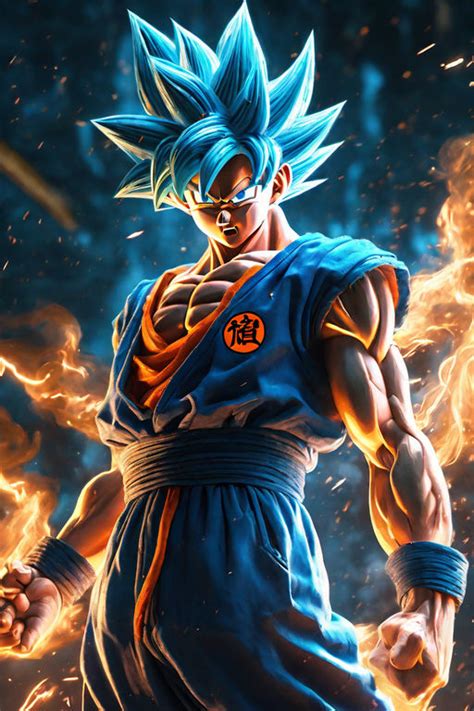 Super Saiyan Goku Wallpaper K Dragon Ball Z Ai Art Dragon Ball