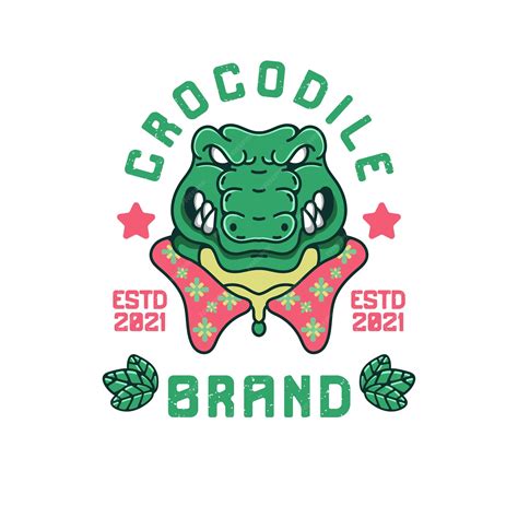 Premium Vector Crocodile Vintage Illustration